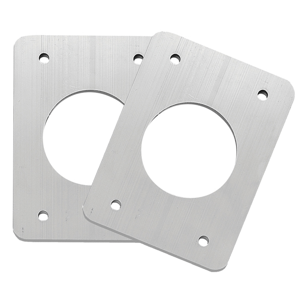 Taco Marine Backing Plates f/Grand Slam Outriggers - Anodized Aluminum BP-150BSY-320-1